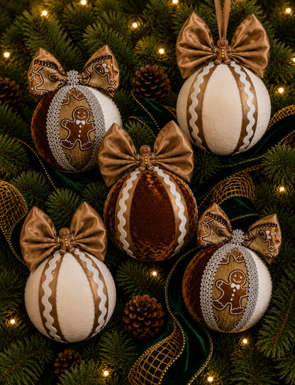 DIY Gingerbread Bauble Making Tutorial